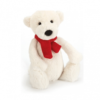 Bashful Polar Bear Jellycat, Plaats in winkelwagentje